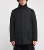 Black Down Drive Hybrid Coat