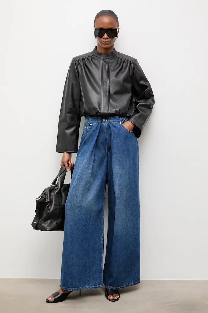 Answear.LAB дънки wide leg дамски