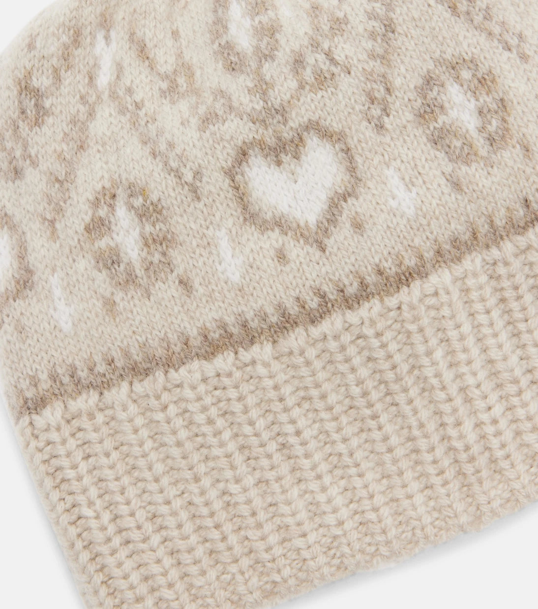 Khaite - Avers Fair Isle cashmere beanie