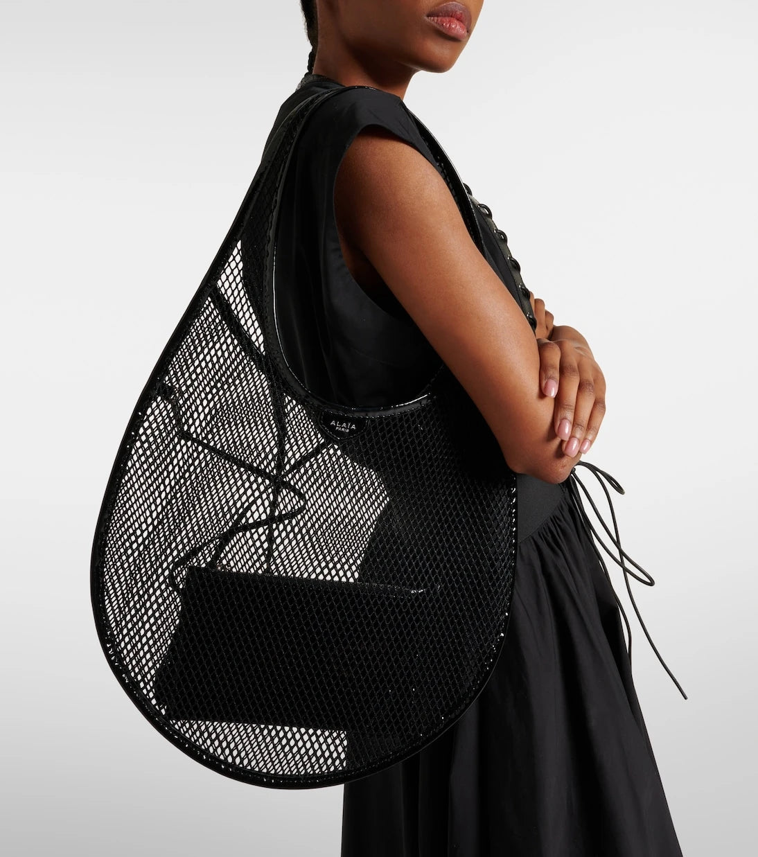 Alaïa - One Piece Medium mesh tote bag