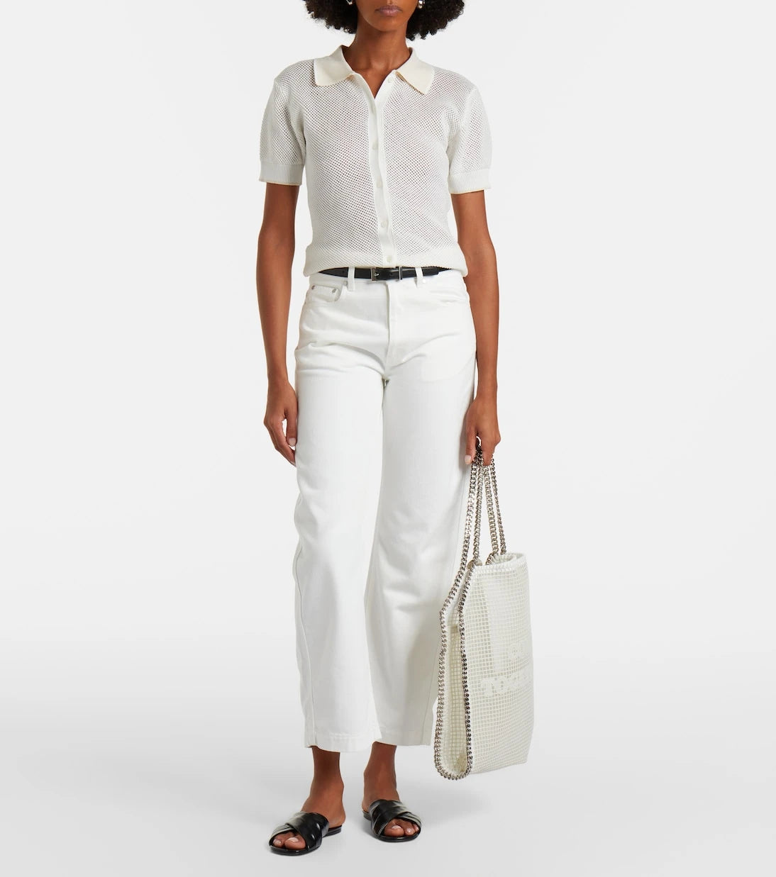 Stella McCartney - Falabella Medium mesh tote bag