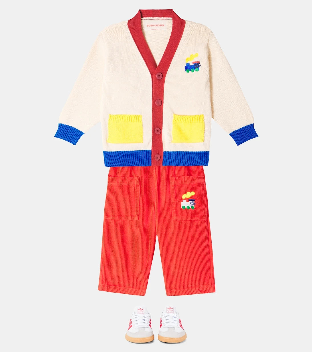 Bobo Choses - Baby Bobo Choo Choo cotton cardigan