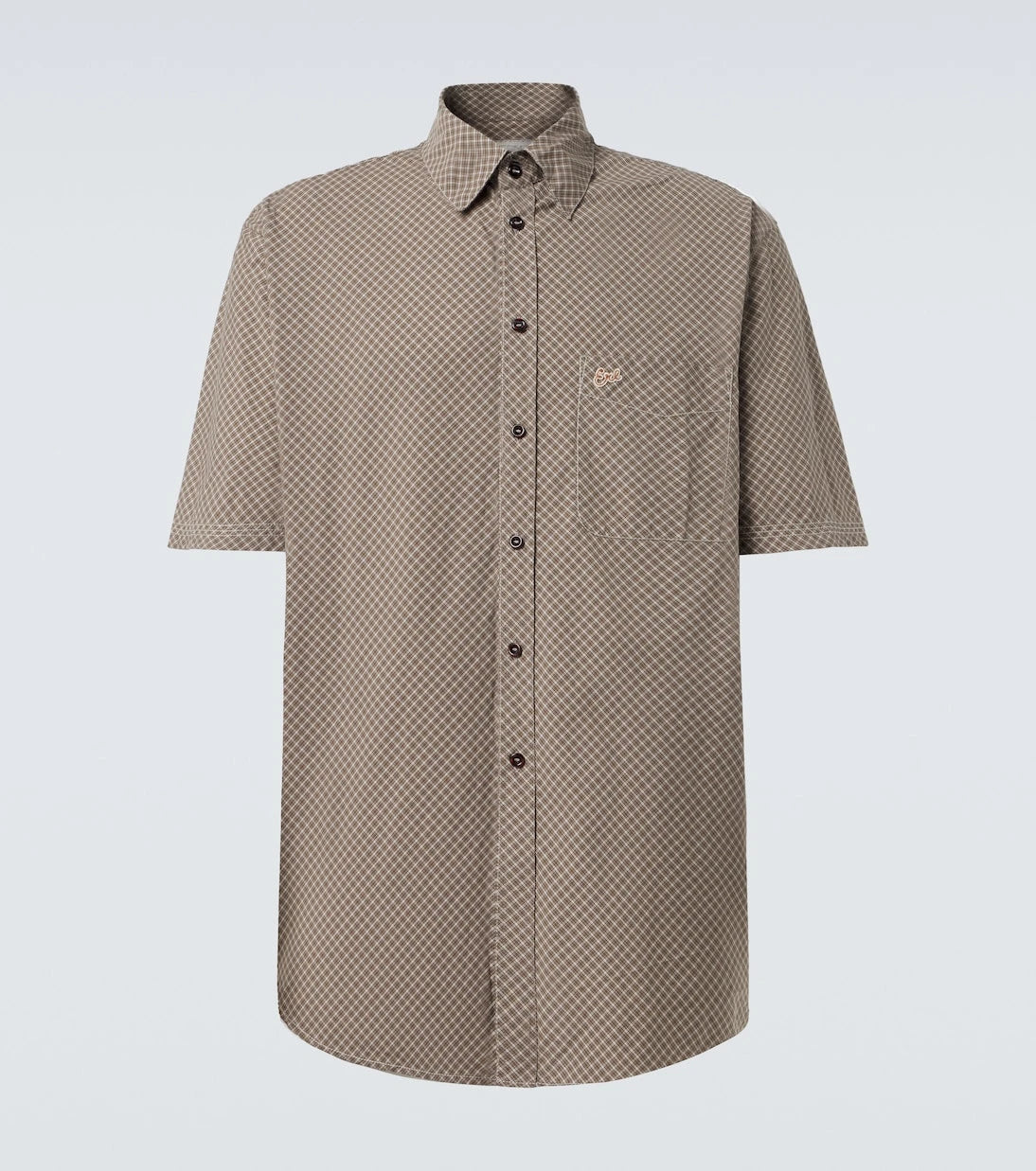 ERL - Checked cotton shirt