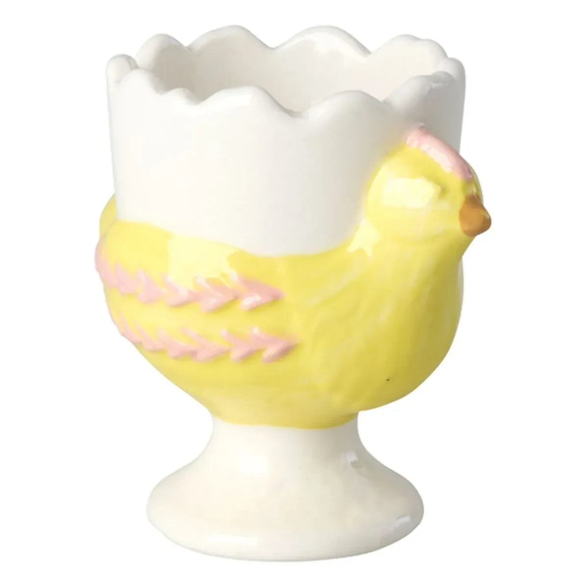 Rice - Ceramic egg cup Hen | Yellow
