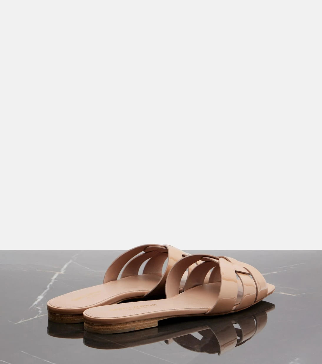 Saint Laurent - Tribute Nu Pieds 05 leather sandals