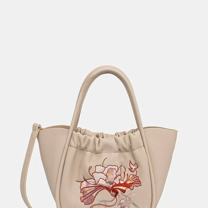Medicine suni deri crossbody kadın çantası