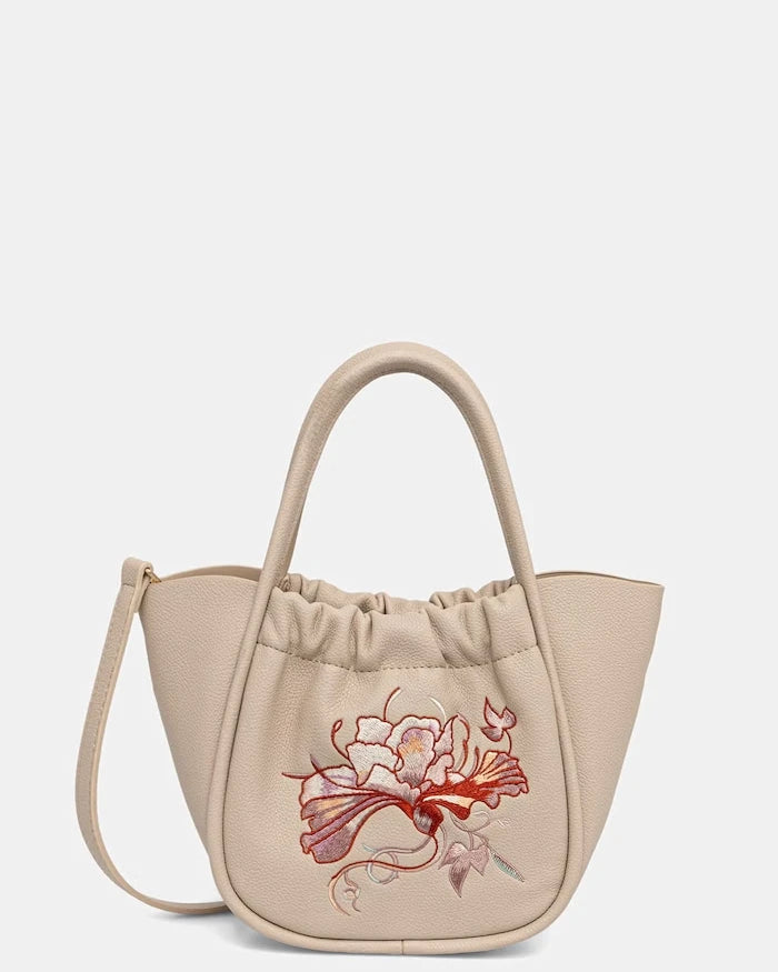 Medicine suni deri crossbody kadın çantası