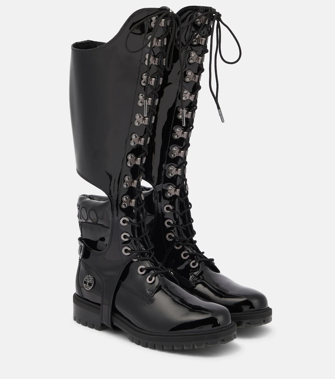 Jimmy Choo - x Timberland convertible patent leather boots