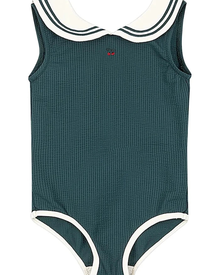 Konges Sløjd SAILOR SWIMSUIT GRS Çocuk Tek Parça Mayo