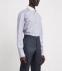 Eton Supima Cotton Twill Bengal Stripe Shirt