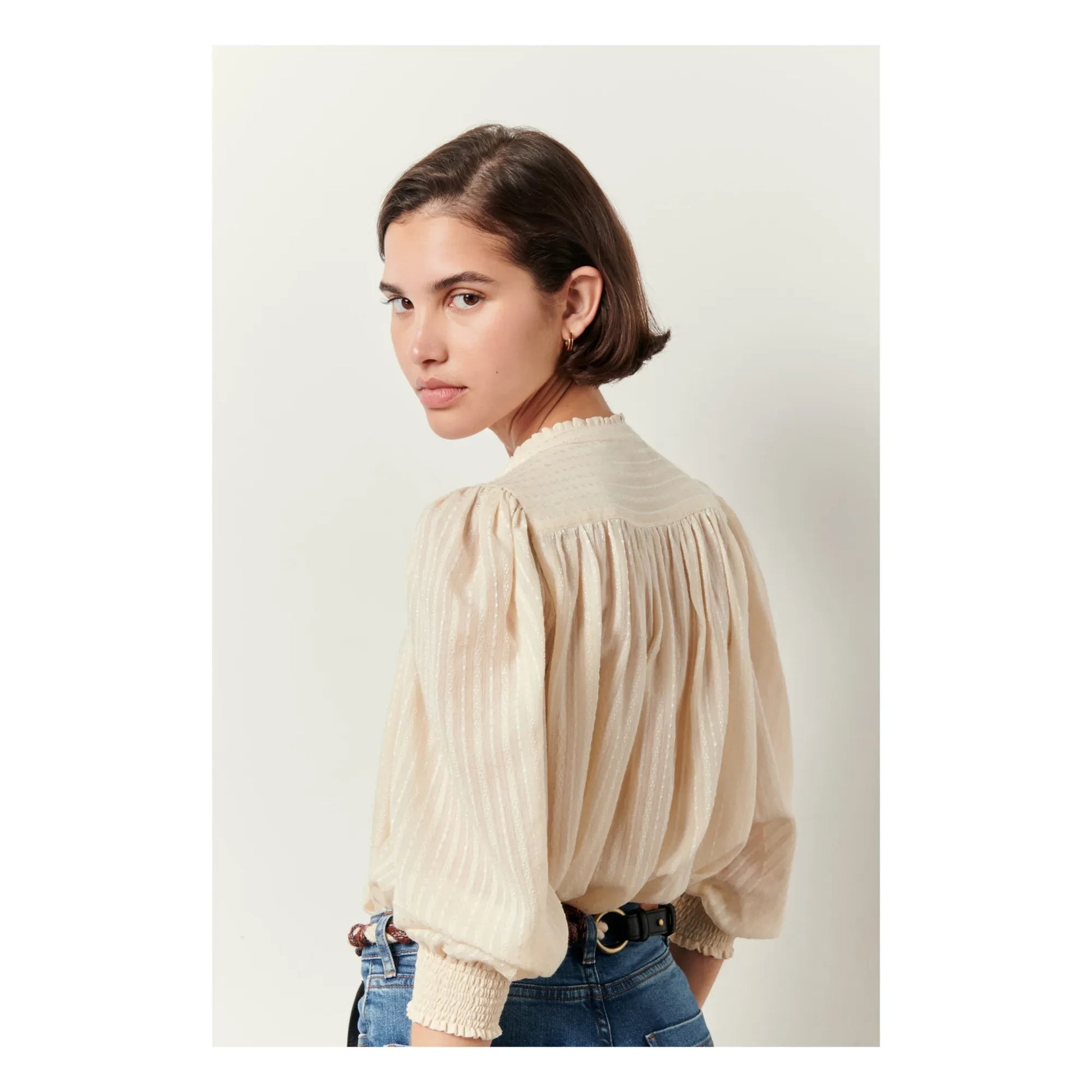 Sessùn - Amalia Blouse | Ecru