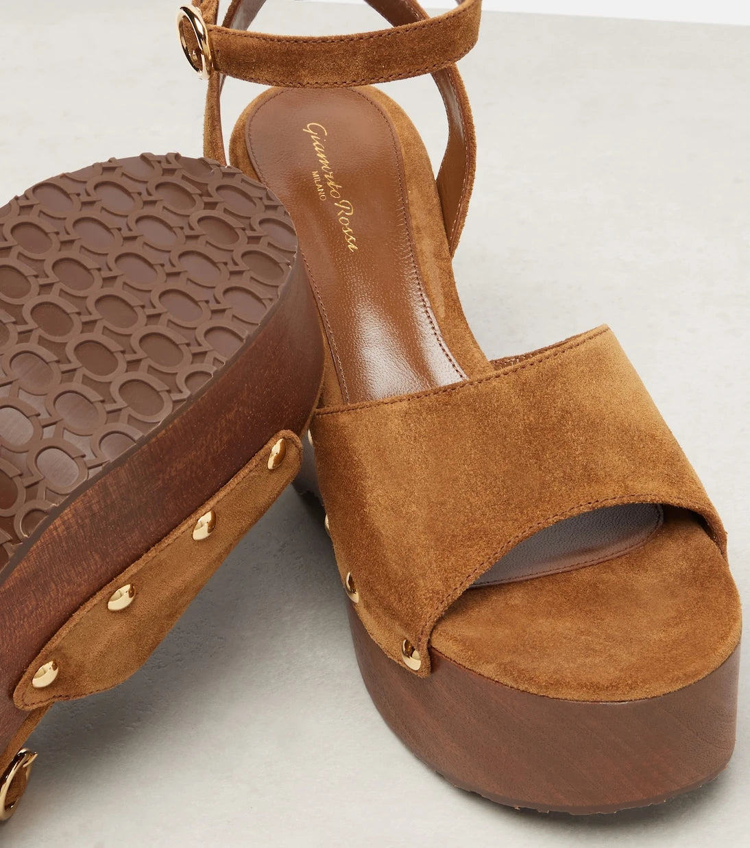 Gianvito Rossi - Ardéa suede platform sandals