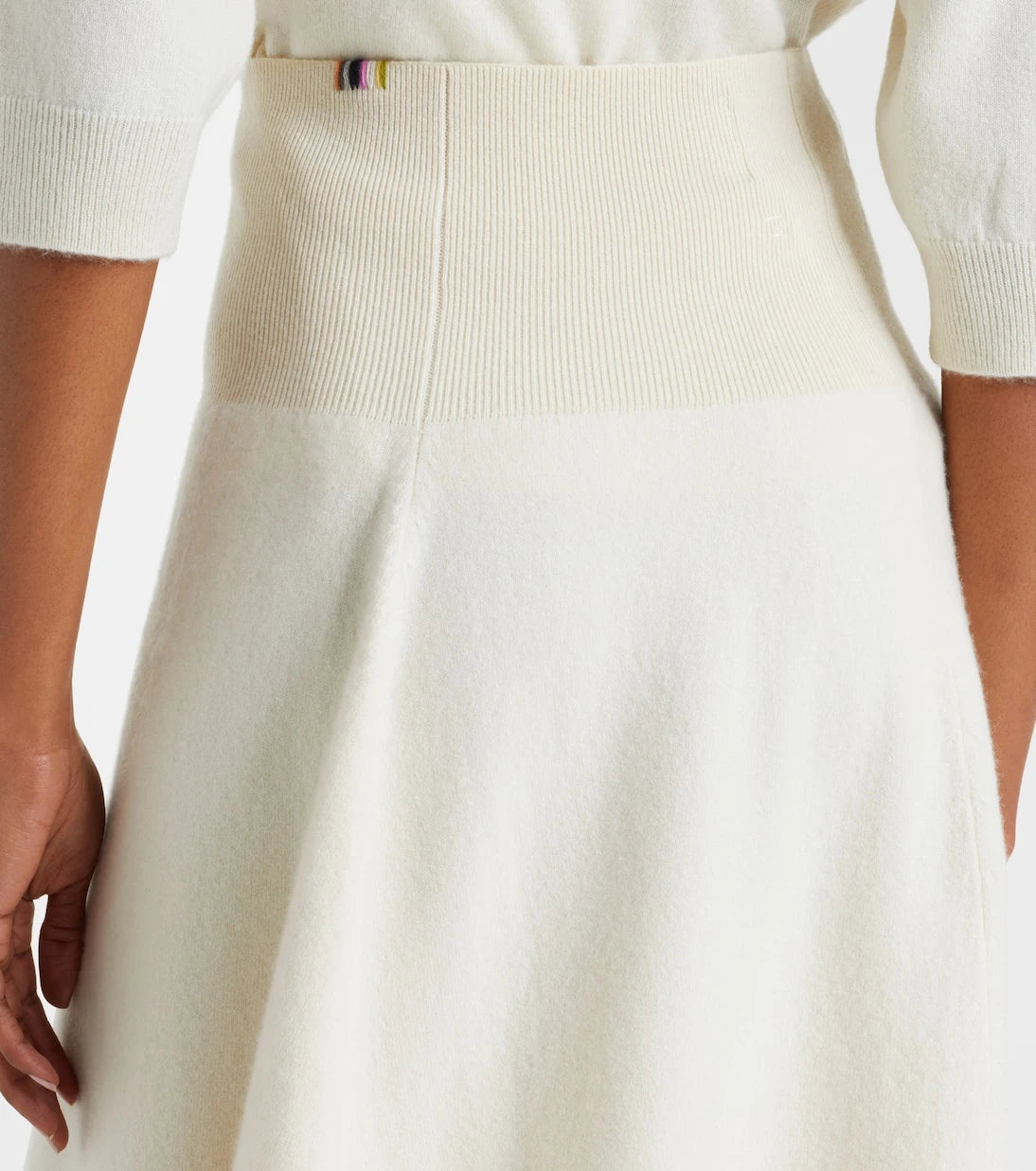 Extreme Cashmere - N°388 Ease cashmere-blend midi skirt