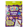 Smiggle - Snack Attackers Mini Coloring Set