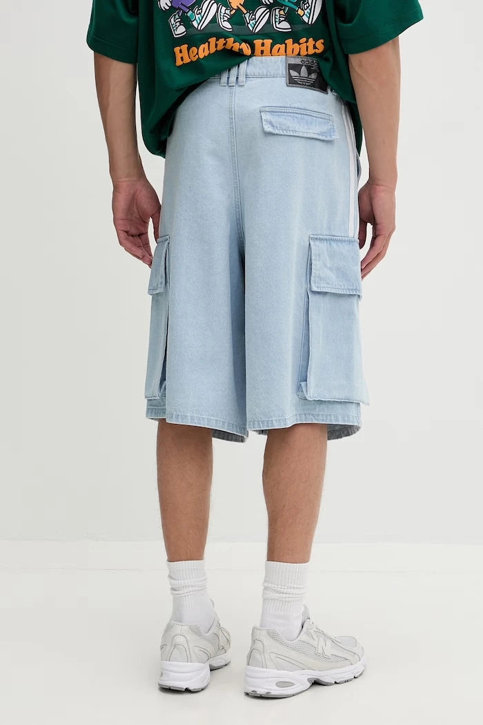 adidas Originals erkek denim kargo kısa pantolon ADILENIUM SEASON 5.0