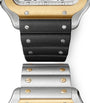 Stainless Steel and Yellow Gold Santos de Cartier Watch 43.3mm