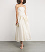Rachel Gilbert Ivory Silk-Wool Kenny Gown