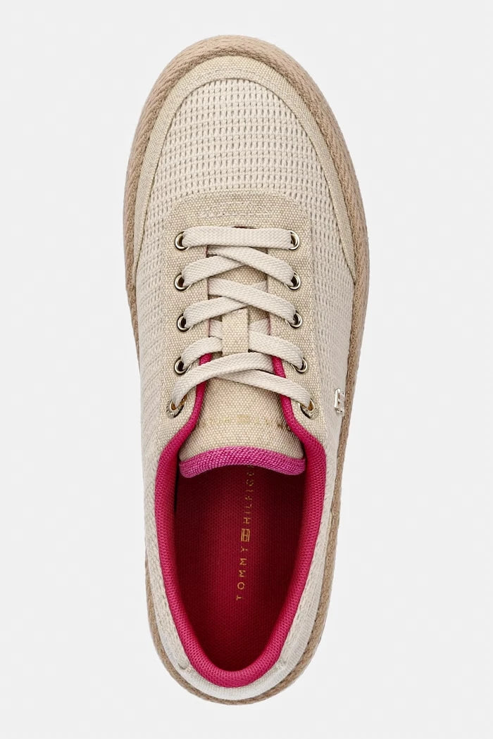 Tommy Hilfiger TH FOXING PLATFORM ROPE ниски кецове дамски