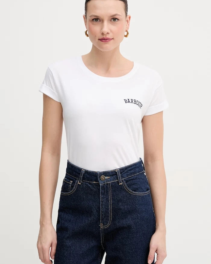 Barbour Pamuklu Tişört
