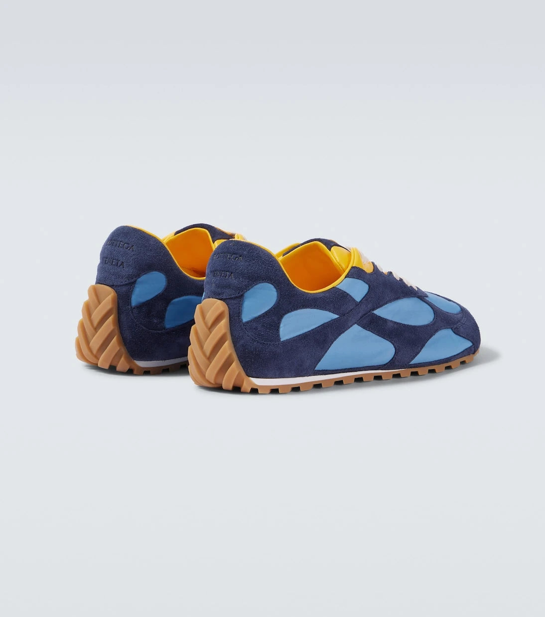 Bottega Veneta - Orbit Flash suede-trimmed sneakers