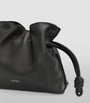 LOEWE Black Mini Leather Flamenco Purse
