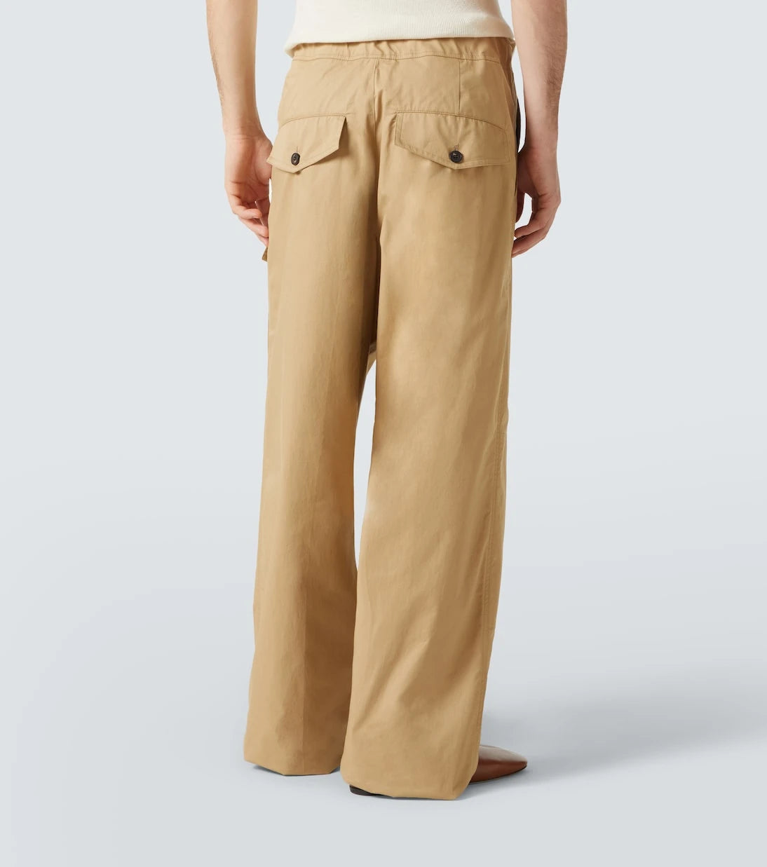 Dries Van Noten - Cotton straight pants