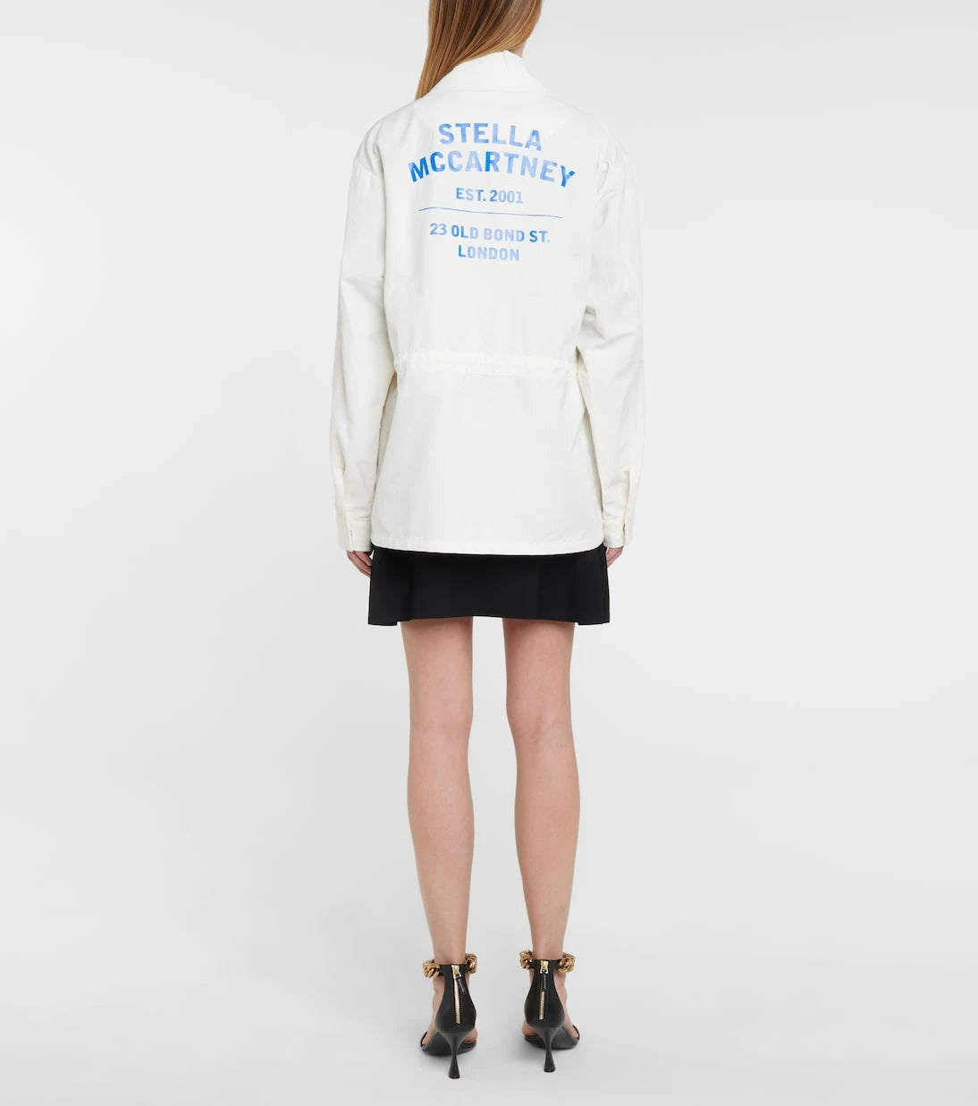 Stella McCartney - Cotton and linen-blend jacket