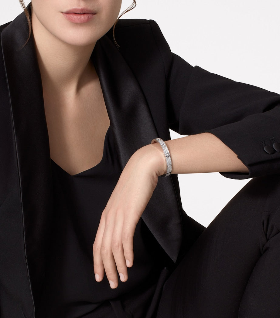 Cartier White Gold and Diamond LOVE Bracelet