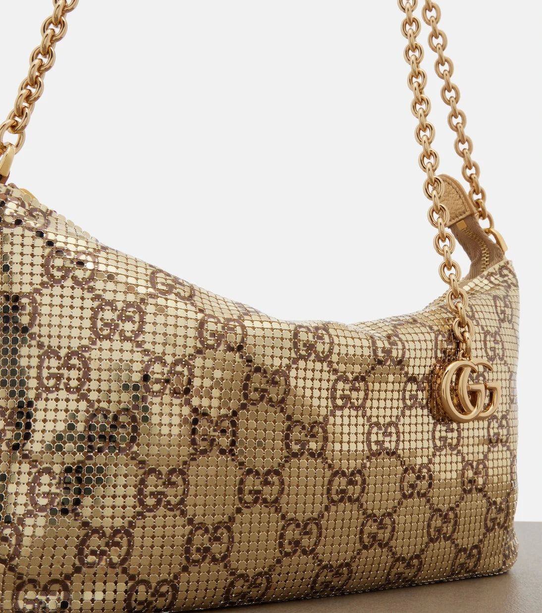 Gucci - GG mesh shoulder bag