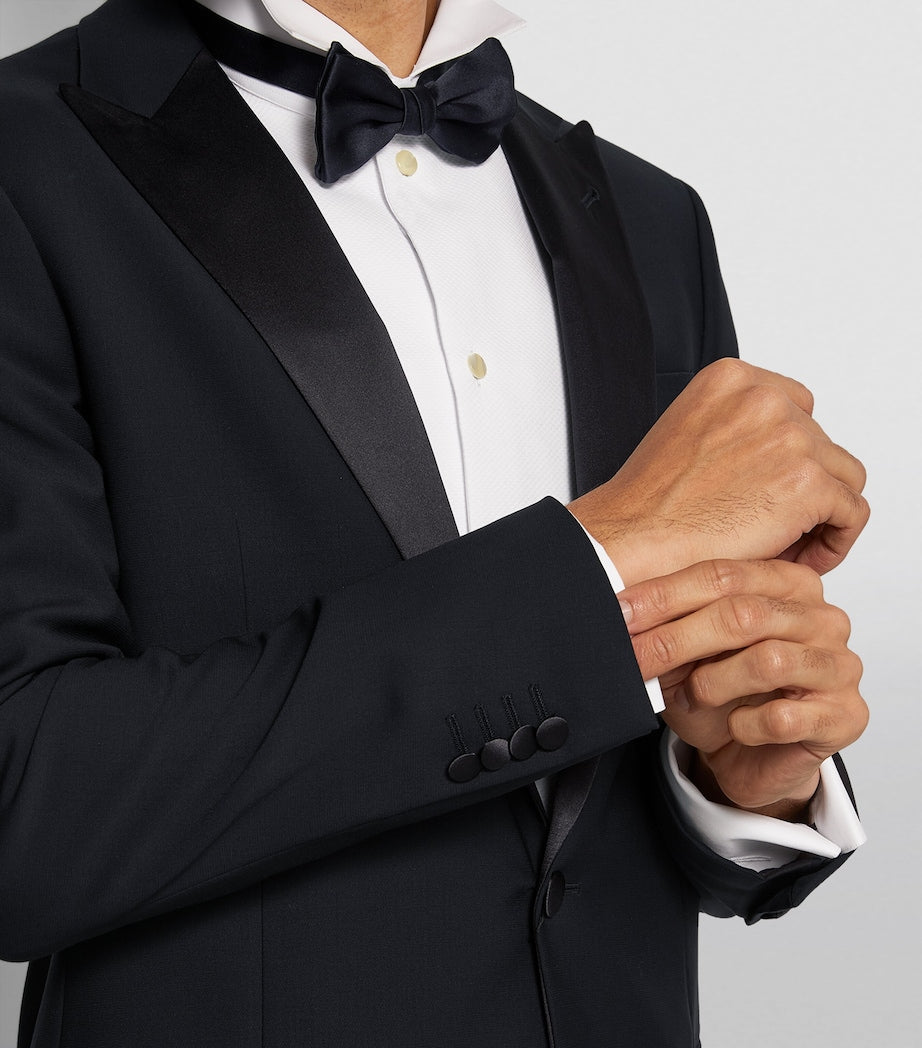 Silk-Trimmed Tuxedo Suit