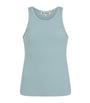 Fitted Tank Top DUSTY BLUE