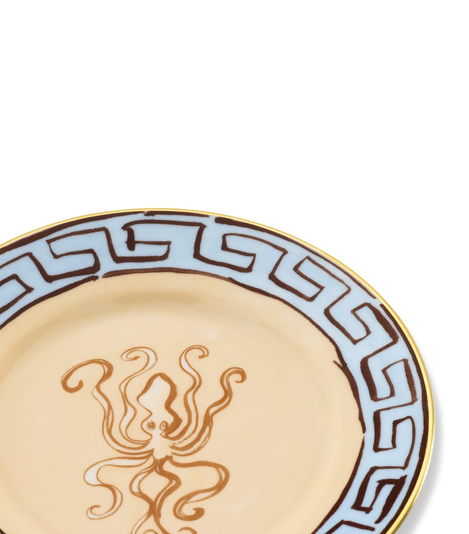 GINORI 1735 Porcelain Il Viaggio di Nettuno Bread Plate (16cm)