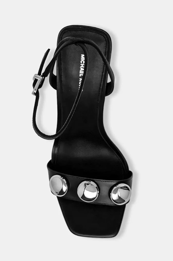 Кожени сандали MICHAEL Michael Kors Liana Dome Stud Sandal