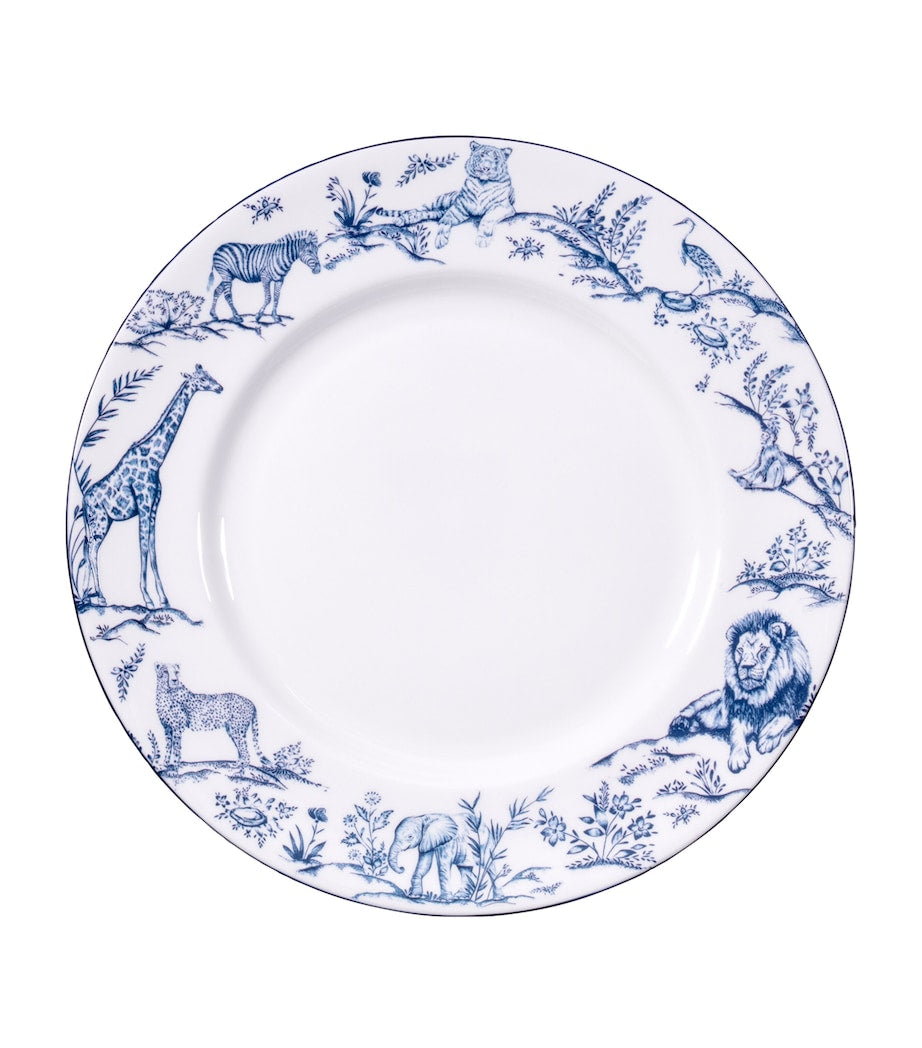 Halcyon Days x Nina Campbell Serengeti Plate (20cm)
