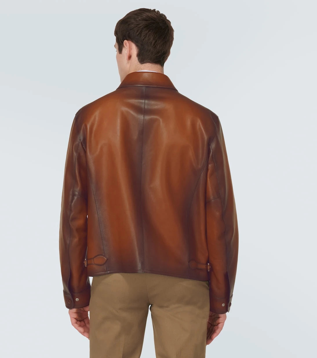 Berluti - Patina 1 Jour leather blouson jacket