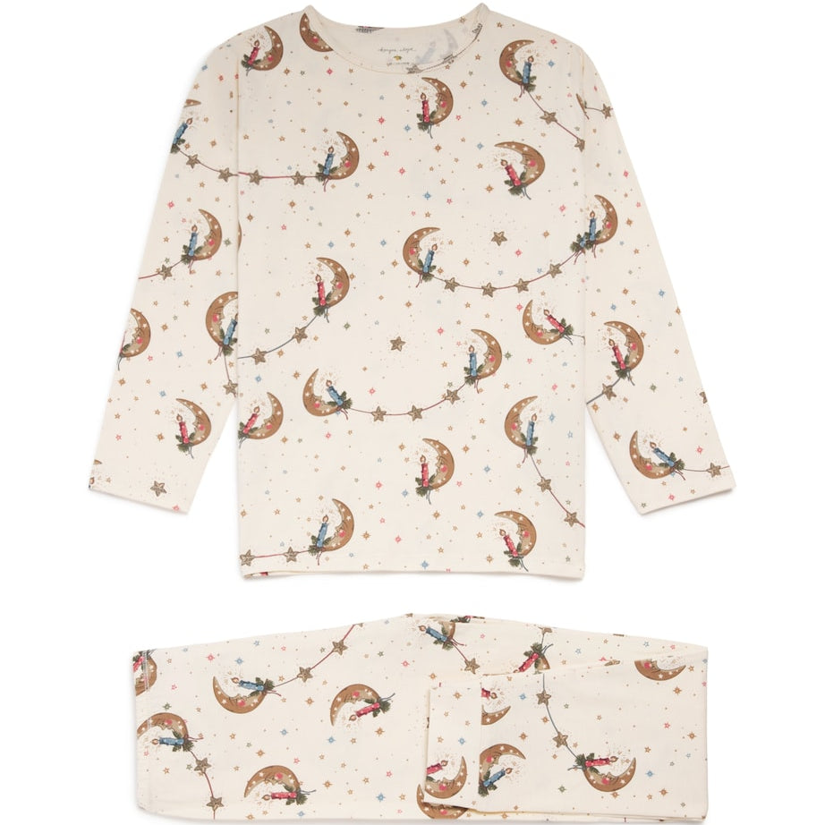 Cotton-Blend Christmas Pyjama Set (18 Months)