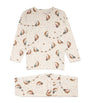 Cotton-Blend Christmas Pyjama Set (5-10 Years)