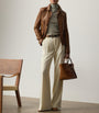 Ralph Lauren Collection Beige Lambskin Naylor Jacket