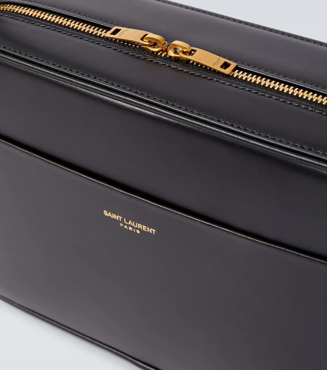 Saint Laurent - Paris leather camera case