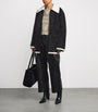 Black Lamb Shearling Jacket