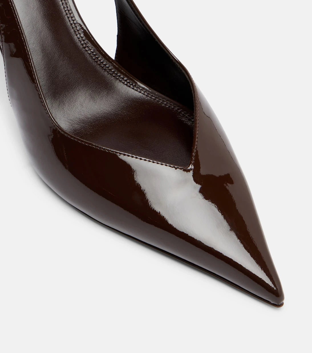 Paris Texas - Lidia patent leather slingback pumps