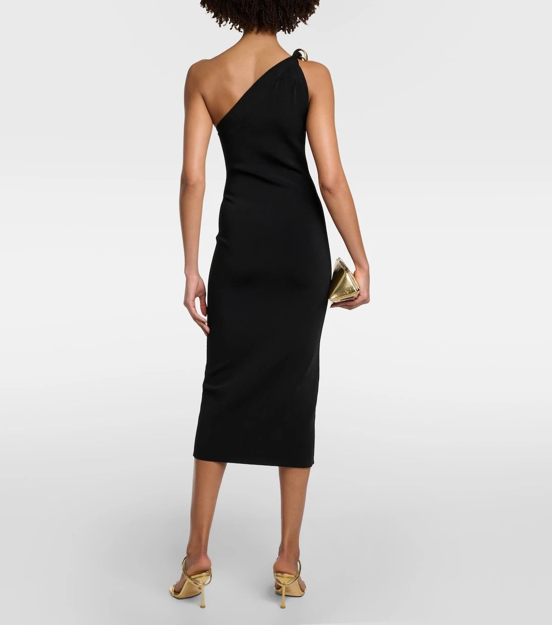 Galvan - One-shoulder midi dress