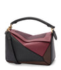 LOEWE x Albers Leather Puzzle Top-Handle Bag