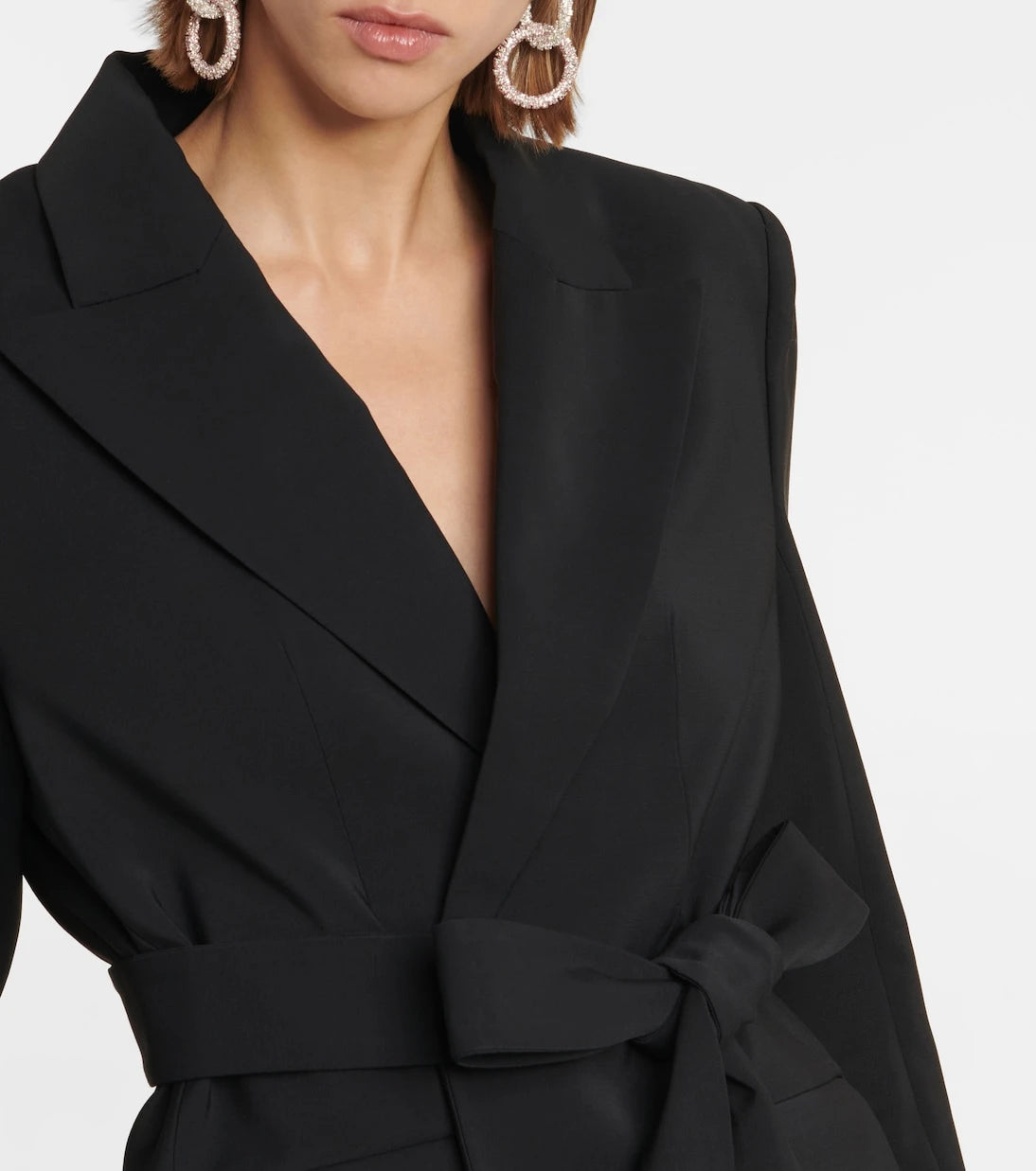 Alexandre Vauthier - Belted crêpe blazer