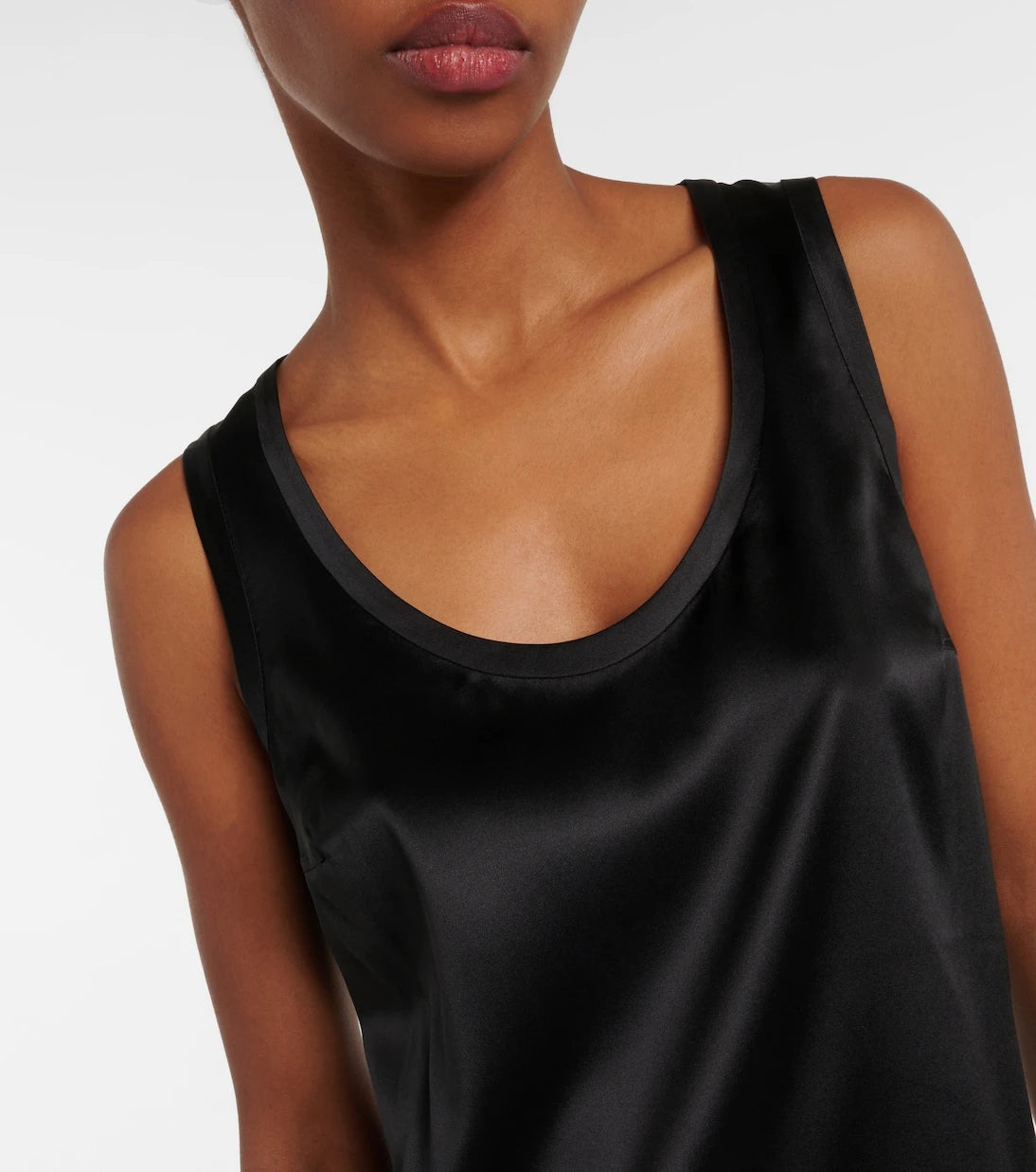 Brunello Cucinelli - Silk-blend tank top