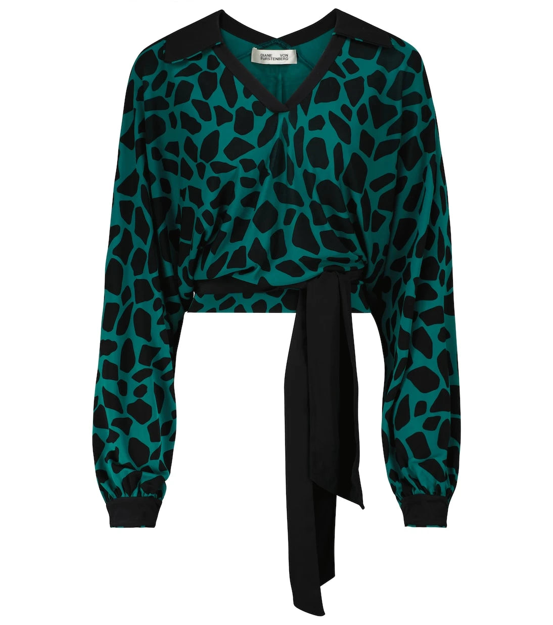 Diane von Furstenberg - Violet printed jersey top