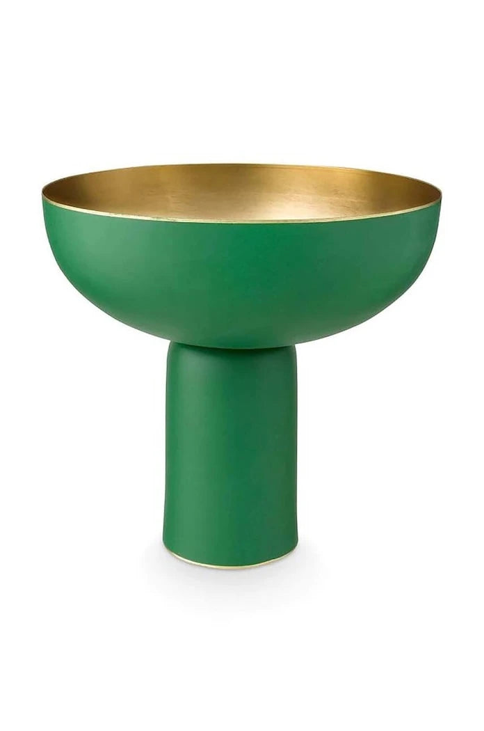 Декоративна купа Pip Studio Metal Matt Green