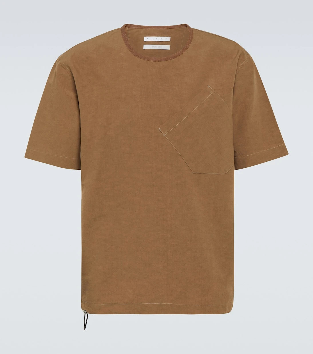 Ranra - Rafn cotton and linen-blend T-shirt