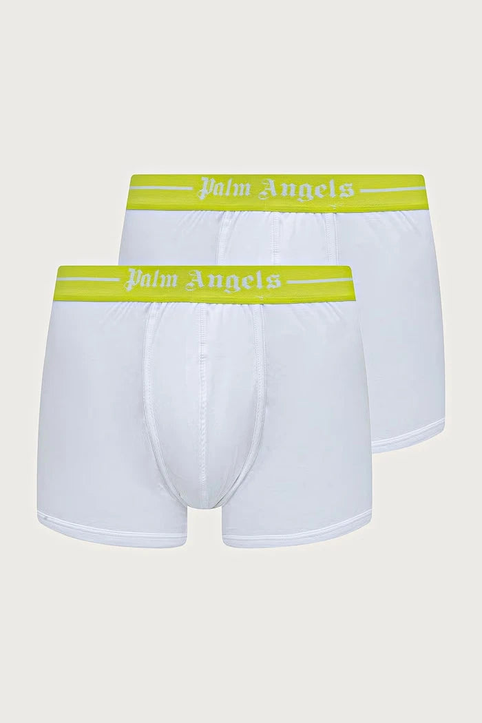 Palm Angels erkek pamuklu elastanlı dar boxer 2'li