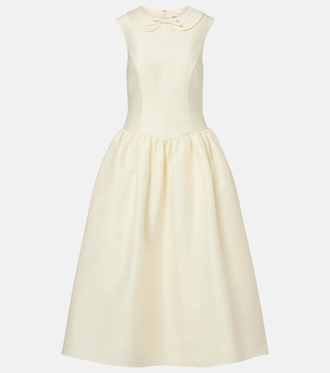 Self-Portrait - Taffeta midi dress